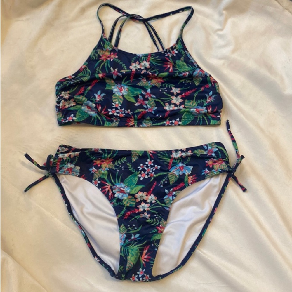 Cute floral bikini set